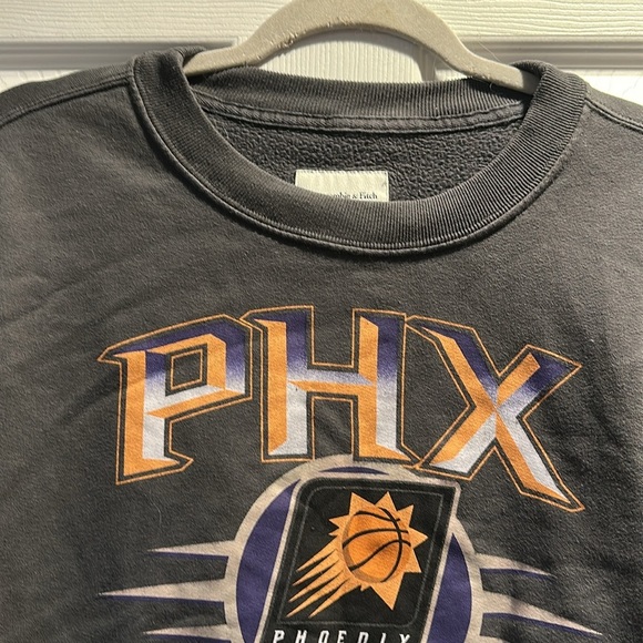 Abercrombie & Fitch Phoenix Suns Soft AF Oversized Sweatshirt M NBA - Picture 3 of 7